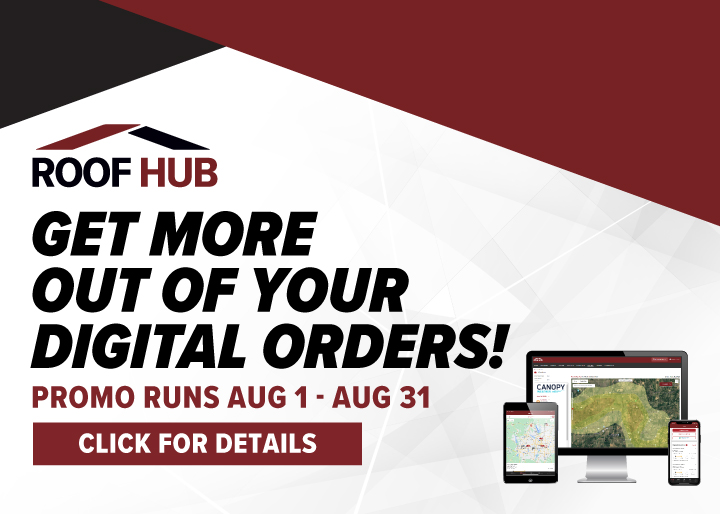 Roof Hub (SRS) - Navigation Ad - Get More Out of Your Digital Orders!