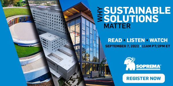 Soprema - Why Sustainable Solutions Matter
