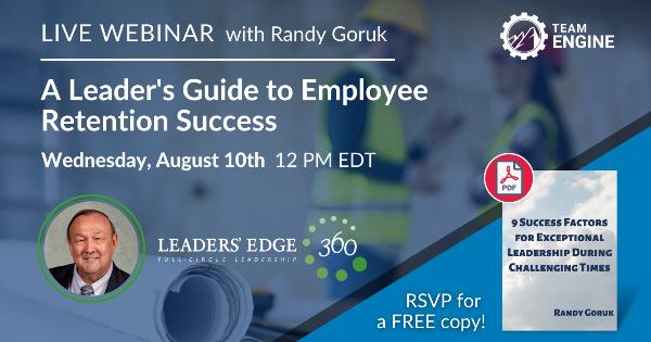 Team Engine Randy Goruk webinar