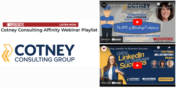Cotney Consulting Group affinity webinars
