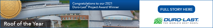 Duro-Last - Banner Ad - 2021 Project of the Year Award