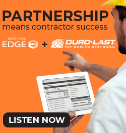 Estimating Edge - Sidebar Ad - Industry Collaboration Means Contractor Success (Podcast With Duro-Last)