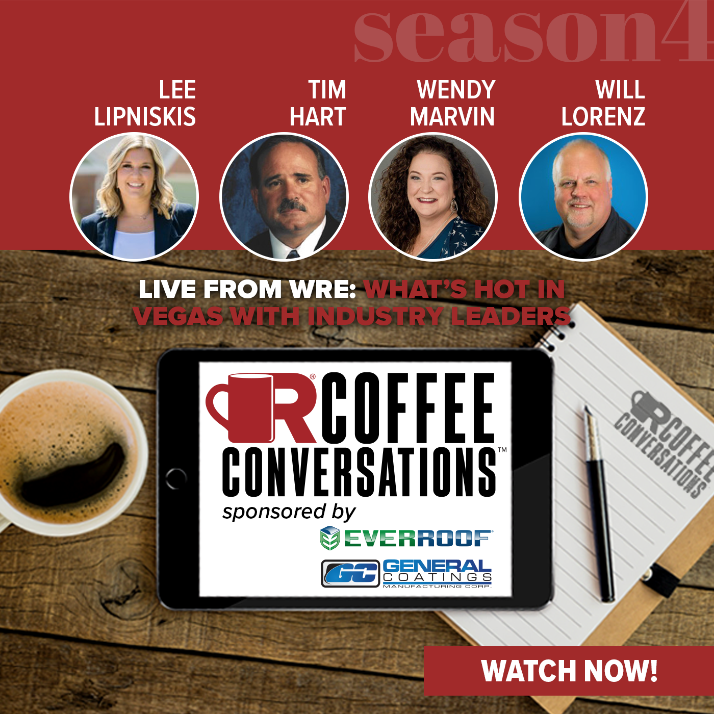 EVERROOF - Coffee Conversations LIVE from the Western Roofing Expo - Sponsored by EVERROOF - POD