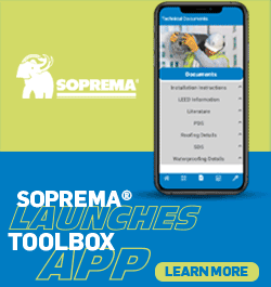 SOPREMA - Sidebar Ad - SOPREMA Launches Mobile App