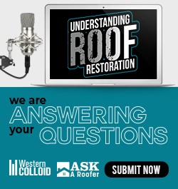 Western Colloid - Sidebar Ad - Understanding Roof Restoration (Submit Your Question)