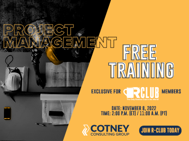 Cotney Consulting - Poll Ad - R-Club Quarterly Training (November 2022)