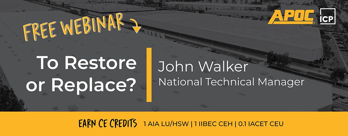 ICP - Webinar - To Restore or Replace?