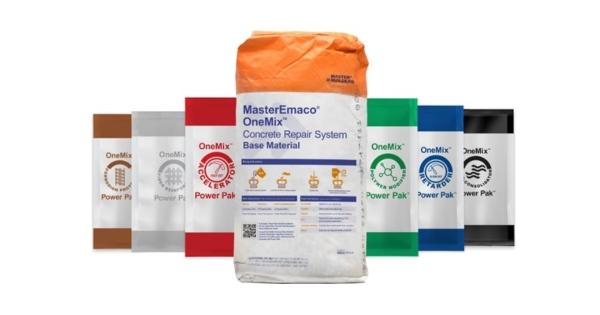 Master Builders MasterEmaco OneMix Concrete Repair System