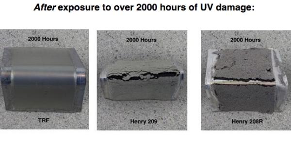 Sashco Through the Roof UV Damage