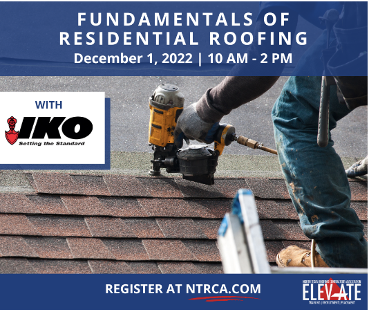 IKO - ELEVATE - Fundamentals of Residential Roofing with IKO