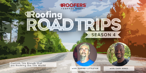 Roofing Road Trips reduce waste