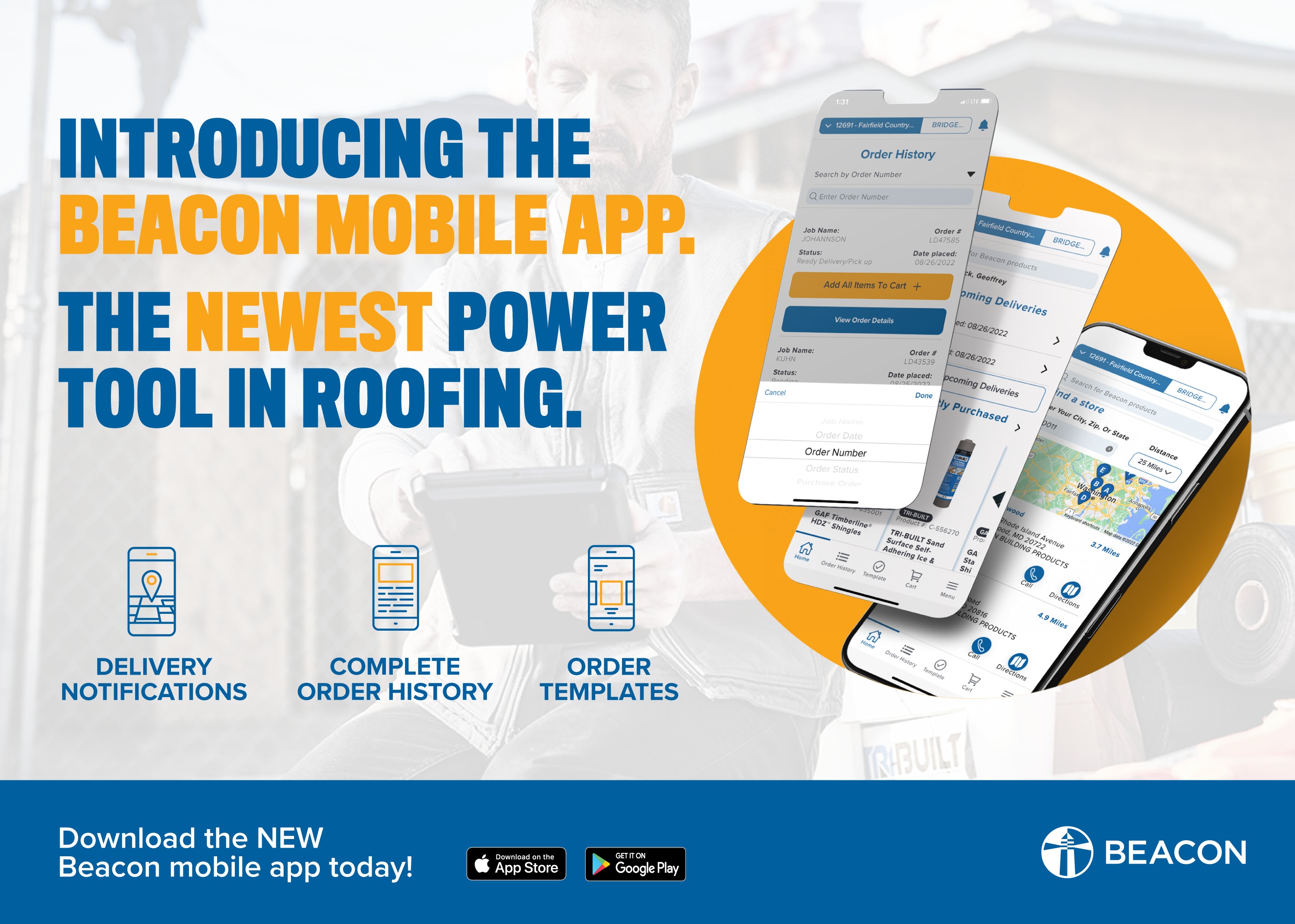 Beacon - Navigation Ad - Mobile App