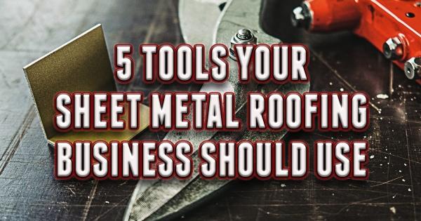 John Stortz 5 Tools for Sheet Metal Business