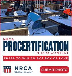 Photo Contest - Sidebar Ad - NRCA ProCertification Photo Contest