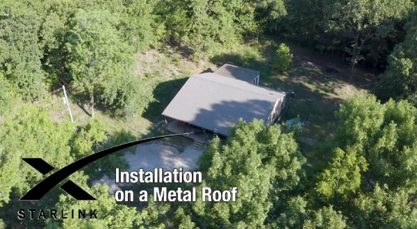 How to Install Starlink Satellite Dish on a Metal Roof