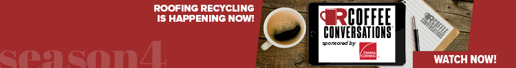 Coffee Conversations - Banner Ad - Roofing Recycling is Happening NOW! (On Demand)