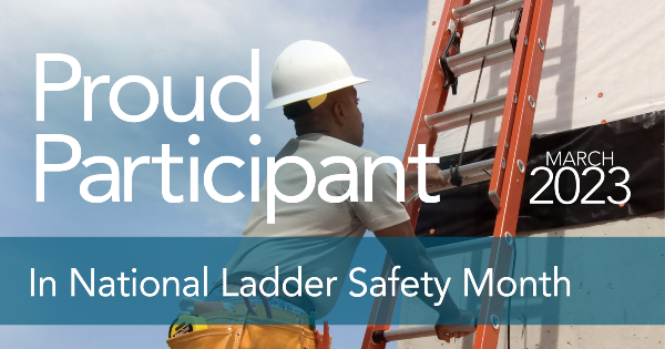 American Ladder Institute national ladder safety month