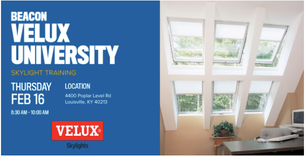 Beacon - Velux University Skylight Training