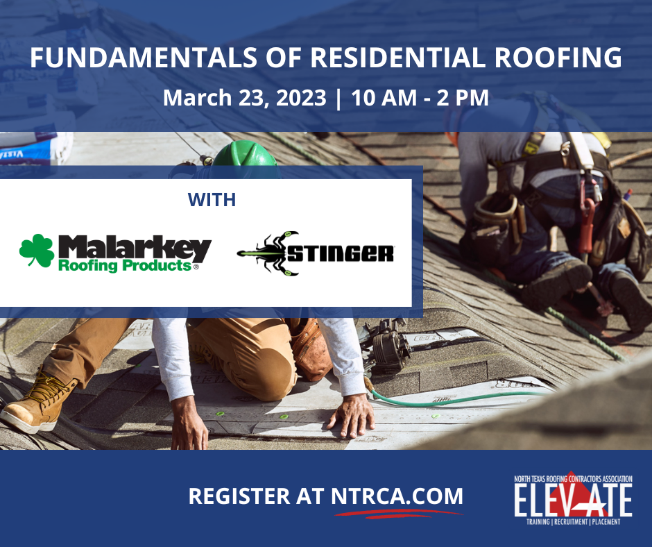 ELEVATE - Fundamentals of Residential Roofing
