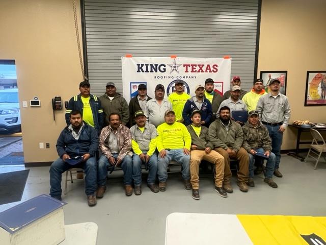 King of Texas Roofing in Grand Prairie, Texas ProCert Breakfast