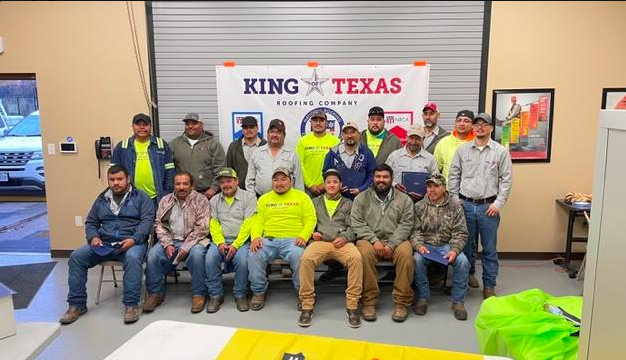 King of Texas Roofing in Grand Prairie, Texas ProCert Breakfast