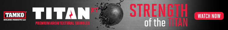 Tamko - Banner Ad - Strength of the Titan