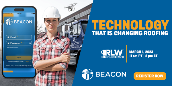 Technology That is Changing Roofing - Beacon RLW 600x300