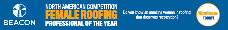Beacon - Banner Ad - Female Roofing Professional of The Year (Nominations) 2023