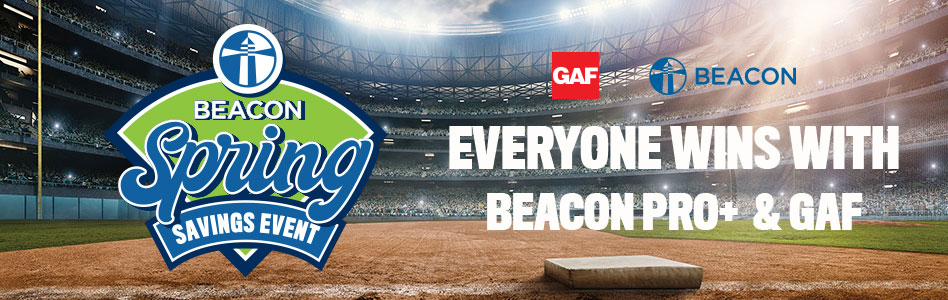 Beacon - Billboard Ad - Spring Savings Event With GAF