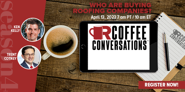 Coffee Conversations - Who are Buying Roofing Companies?