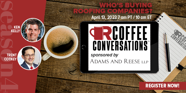 Coffee Conversations - Who Is Buying Roofing Companies?