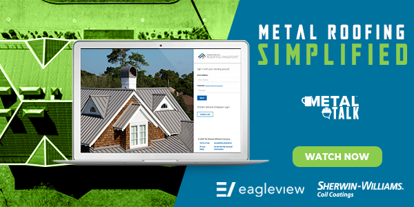 EagleView - MetalTalk - SM - Watch - Metal Roofing Simplified