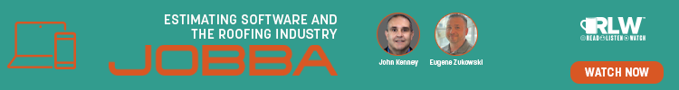 Jobba - Banner Ad - Estimating Software And The Roofing Industry (RLW On Demand)