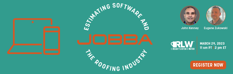 Jobba - Billboard Ad - Estimating Software And The Roofing Industry