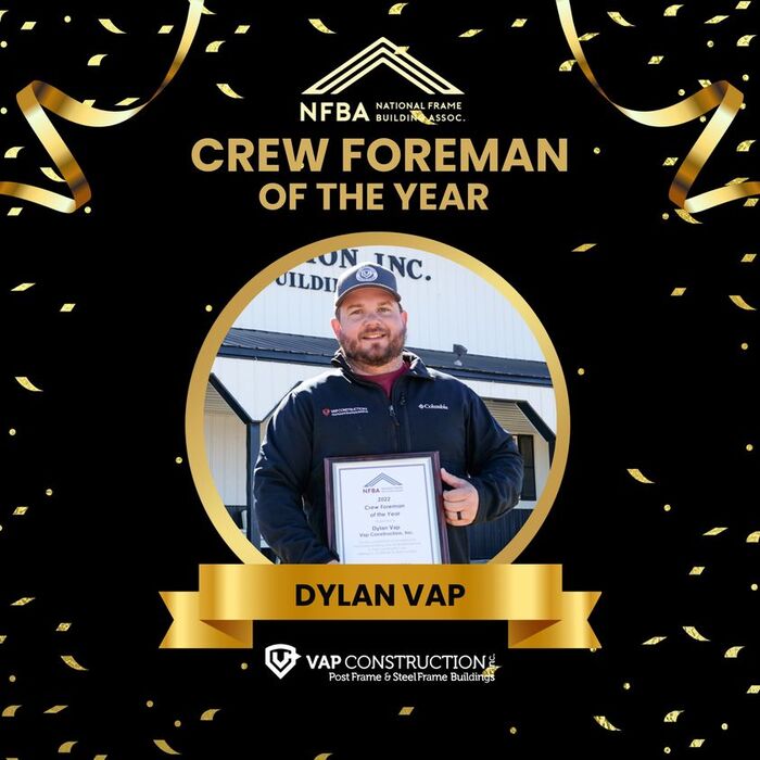 NFBA - Crew Foreman of the Year