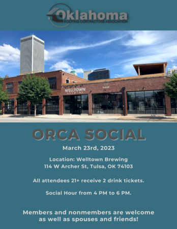 ORCA Social Hour in Tulsa!