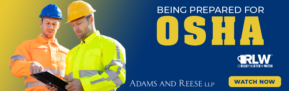 Adams & Reese - Billboard Ad- Being Prepared for OSHA (On-demand RLW)