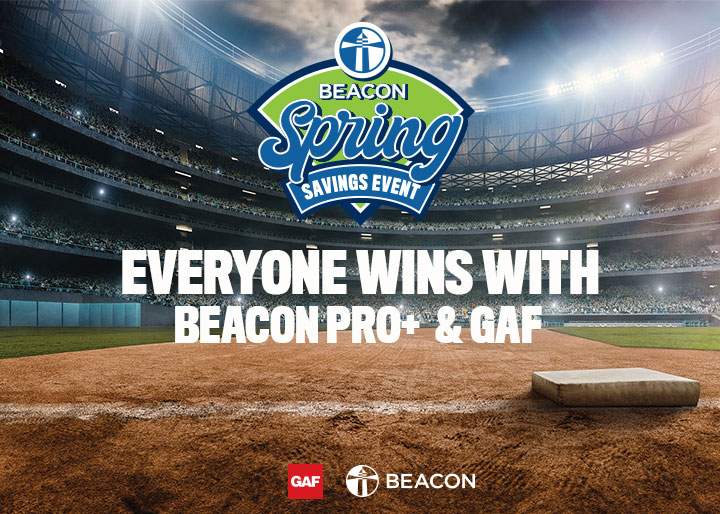 Beacon - Navigation Ad - Spring Savings Event With GAF