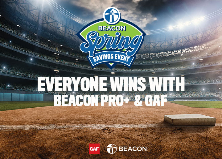 Beacon - Navigation Ad - Spring Savings Event With GAF