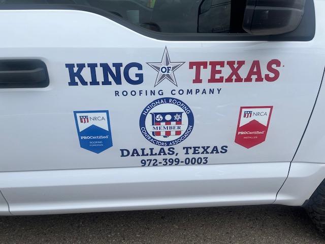 King of Texas Roofing Company of Dallas, Texas