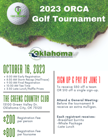 2023 ORCA Golf Tournament