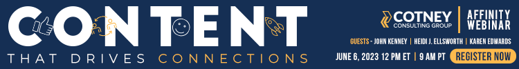 Content that Drives Connections - Affinity Webinar - Banner