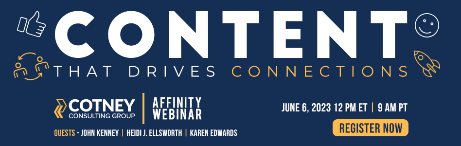 Content that Drives Connections - Affinity Webinar - Billboard