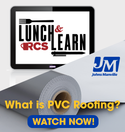 Johns Manville - Sidebar Ad - What is PVC Roofing? (Lunch & Learn)