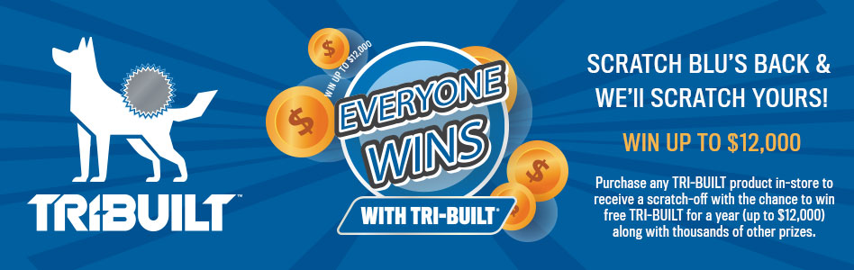 TRI-BUILT - Billboard Ad - Everyone Wins With TRI-BUILT!