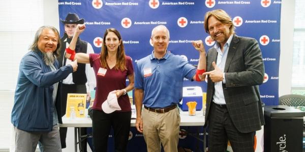 antis blood drive - red cross - 100th drive - 2023