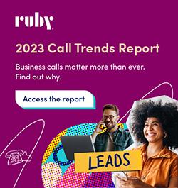 Ruby - Call Trends Report - Sidebar Ad