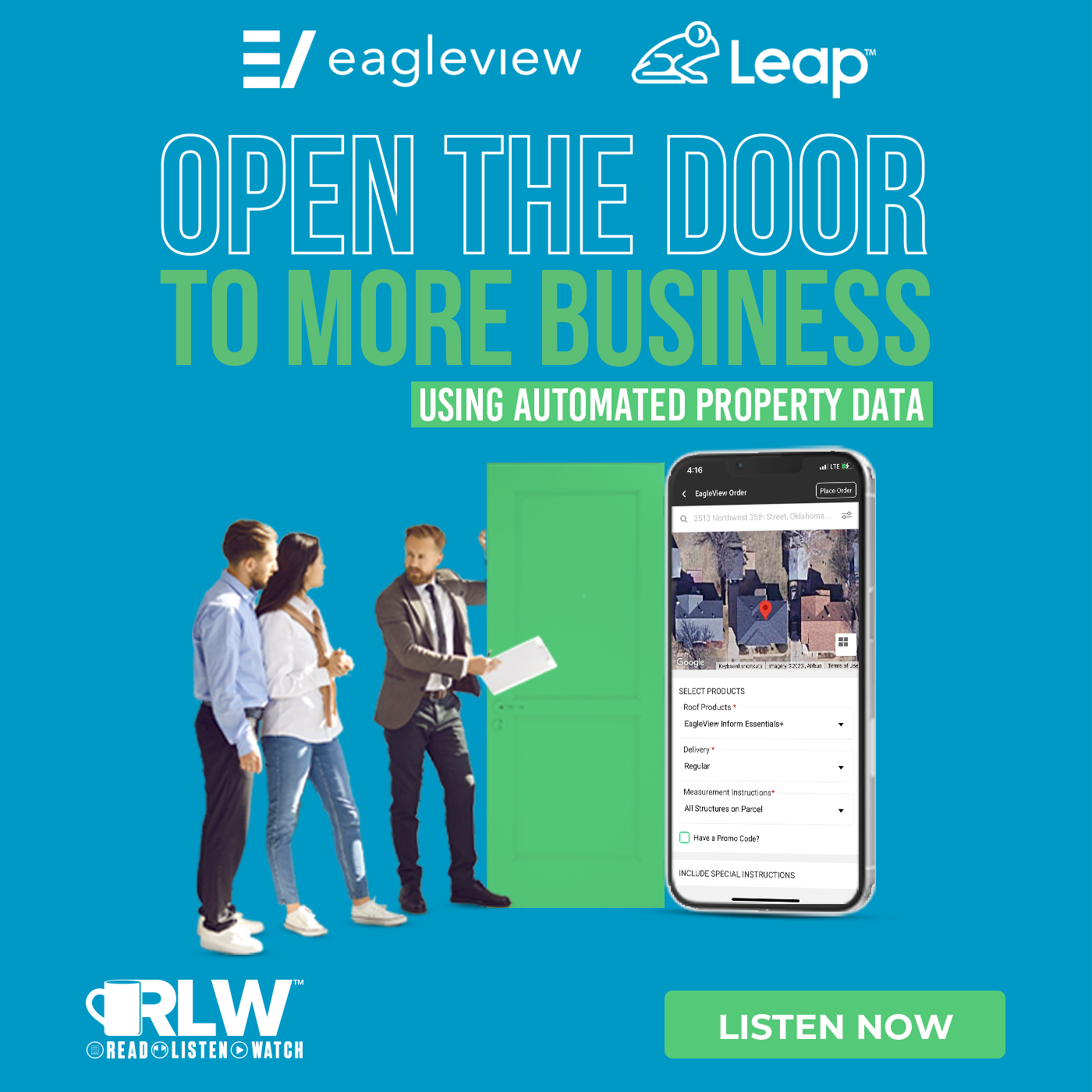 Leap/EagleView - Workflow Strategies: Automated Property Data to Win More Business with Current Customers - POD