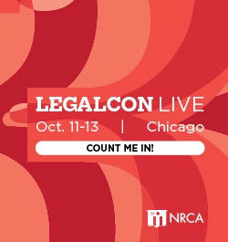 LEGALCON LIVE 2023 - Sidebar Ad - NRCA