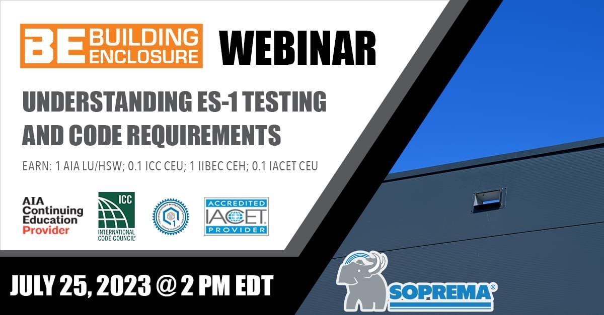 Understanding ES-1 Testing and Code Requirements Webinar